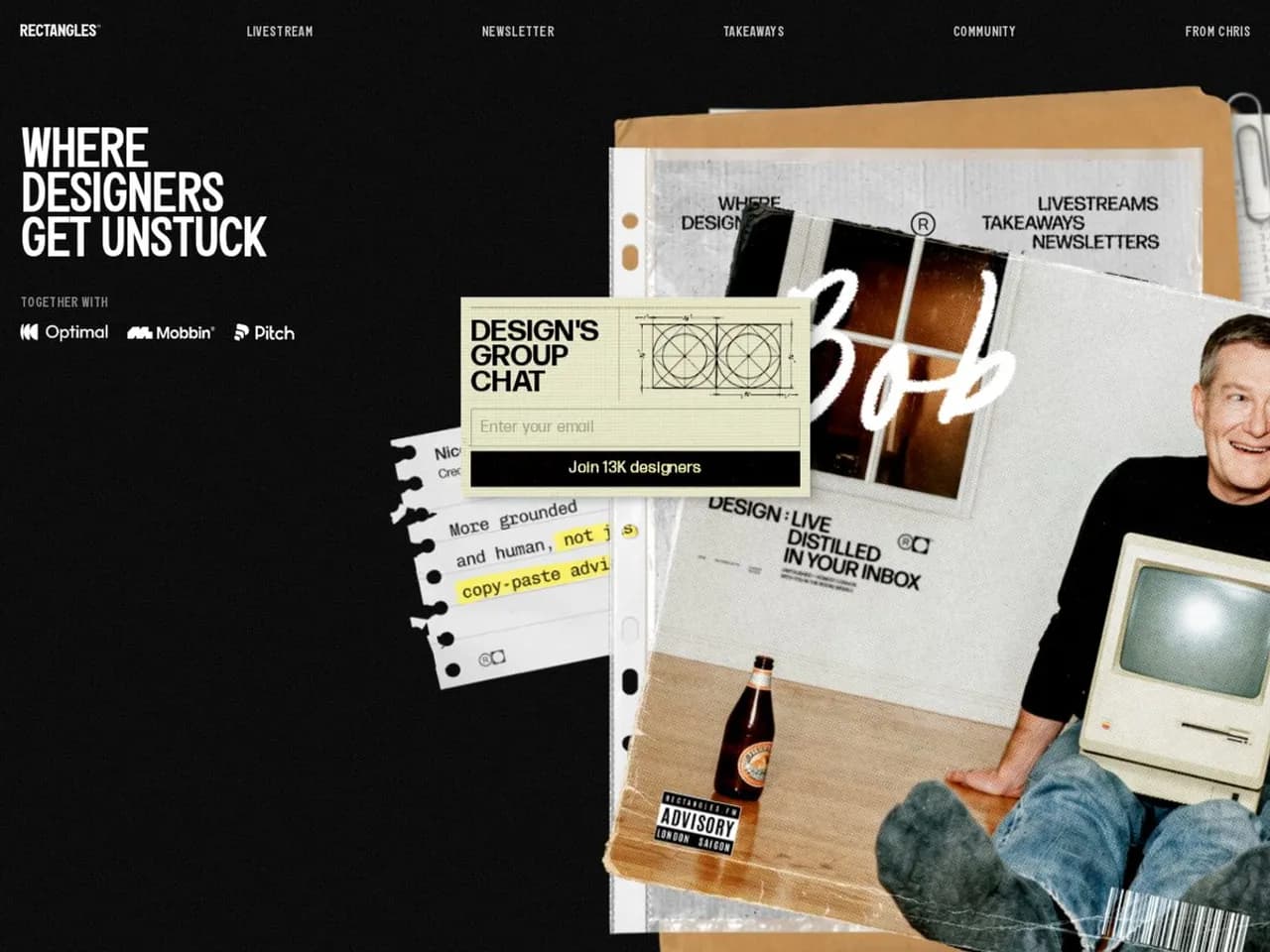 rectangles.fm — original site