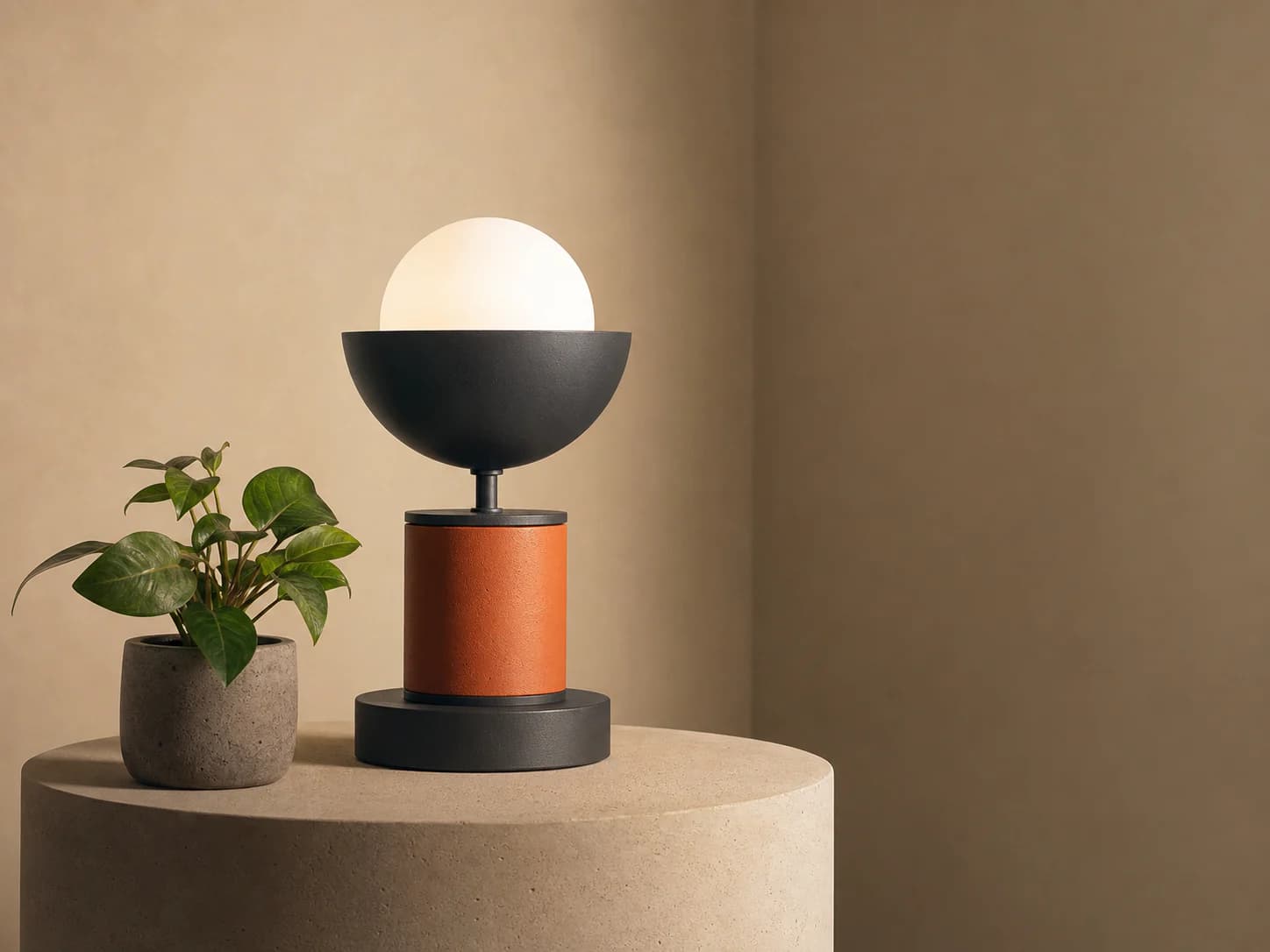 Studio product photography specimen: An object on a seamless backdrop under shaped studio light, where every highlight and shadow is placed deliberately rather than found.