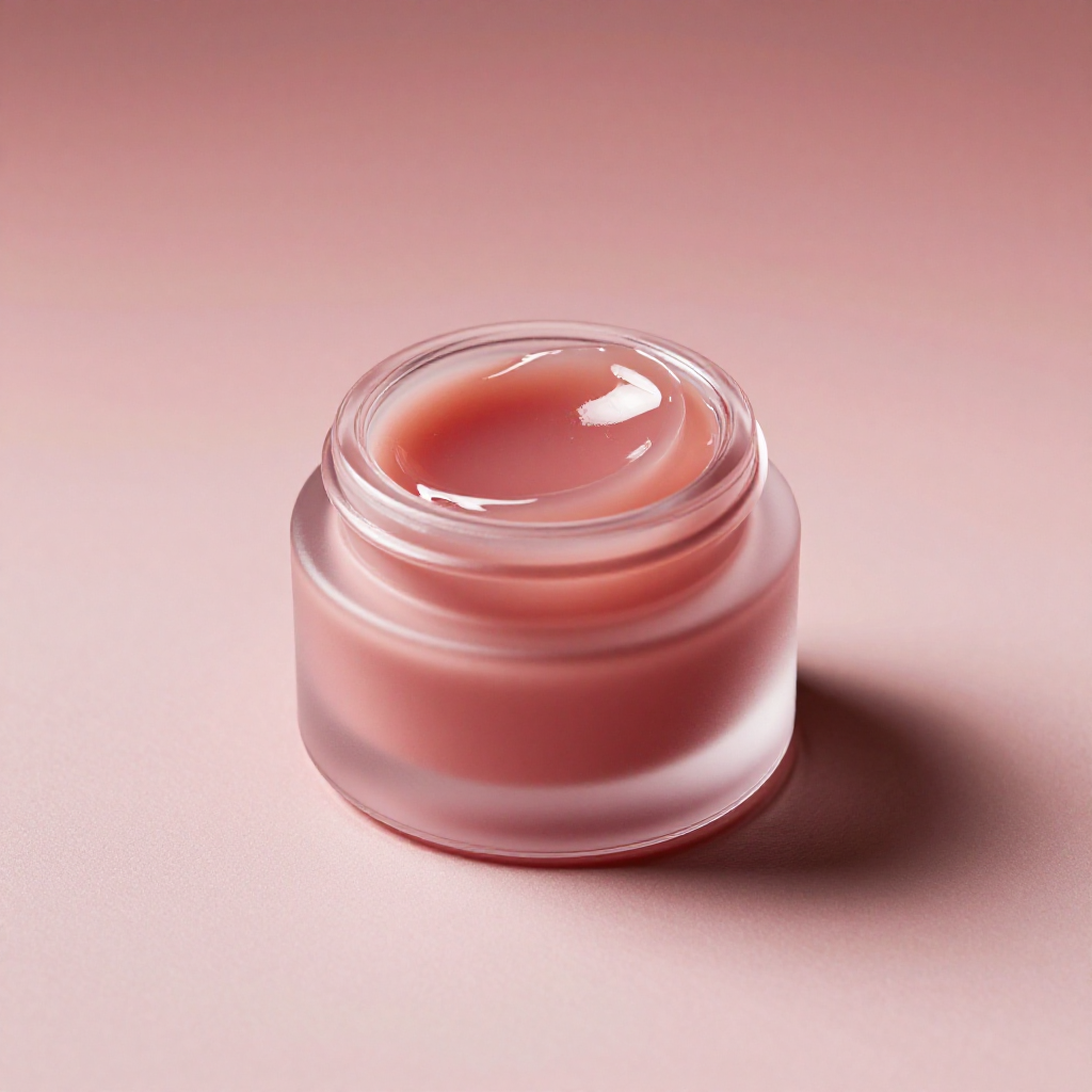 Petal Balm in a small rounded pot