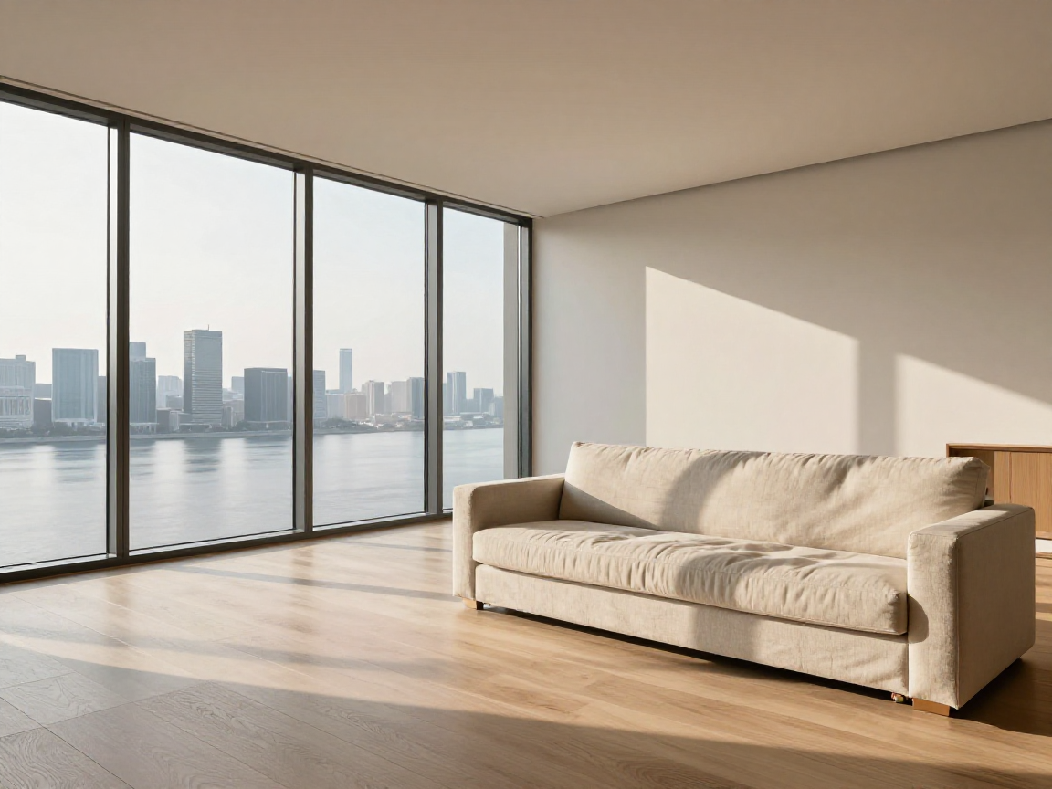 Selby Wharf penthouse — top-floor corner apartment with river views on two sides