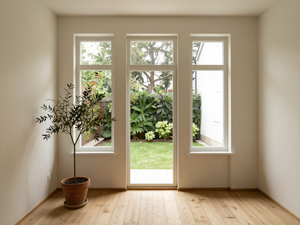 Ferngate garden flat — ground-floor apartment opening onto a walled garden