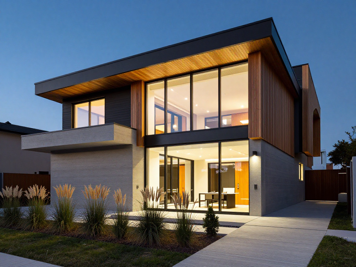 Ashcroft Hill house — double-fronted Victorian on a plane-tree avenue